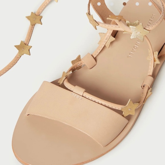 Loeffler Randall Starla Wheat/Gold Wrap Sandal - Picture 2 of 3